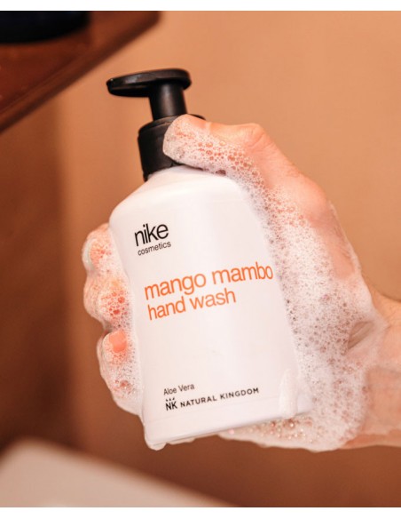 nikecosmetics Embalagem Sabonete para as mãos Mango Mambo 250 ml + Creme para as mãos Mango Mambo 50 ml