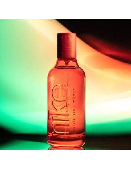 NIKE - Coral Crush, Colonia mujer, 100 ml, 150 ml, Estuche de regalo de 3 piezas, Eau de Toilette Natural y femenina, Aroma Floral Afrutado, Fragancia Dulce, Intensa y de larga duración ✅ Entrega 24/72h