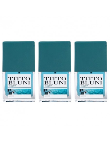 Pack Titto Bluni Acqua Uomo EdT 30ml 3 uds
