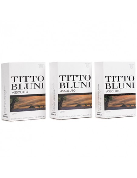 Titto Bluni Pack Assoluto Uomo Eau de Toilette 30ml 3 unidades