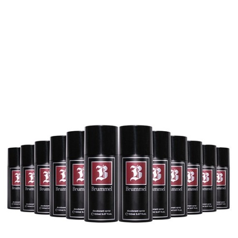 Pack Brummel Classic Desodorante Spray para Hombre 150ml 12 uds