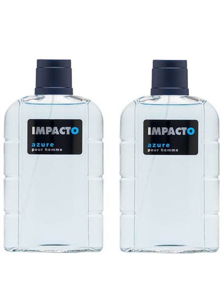 Pack Impacto Azure Eau de Cologne para Hombre 200ml 2 uds