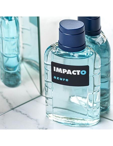 Impacto Pack Azure Eau de Cologne for Men 200ml 2 unidades