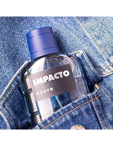Impacto Pack Azure Eau de Cologne for Men 200ml 2 unidades