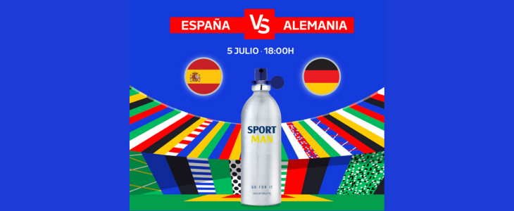 ¡Participa y gana 5 estuches de Sportman adivinando el resultado del partido España vs. Alemania!